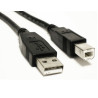 Akyga kabel USB 2.0 A-B 5.0m/černá