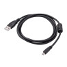 Akyga USB A - UC-E6 1.5 m/černá
