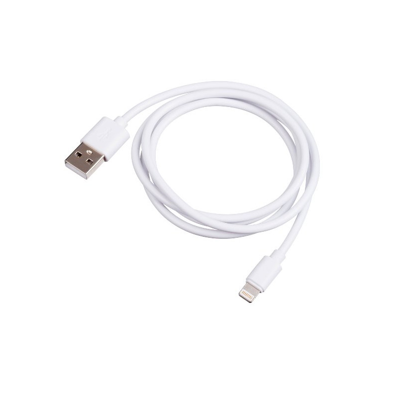 Akyga kabel USB A/Lightning 1.0m /černá