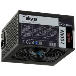 Zdroj Akyga AK-B1-700BE Basic Black Edition ATX 2.31 - 700W, 80+