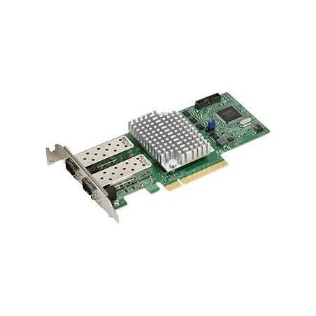 SUPERMICRO Broadcom BCM57414 dual-port 25Gbps controller, 2xSFP28, PCIe x8