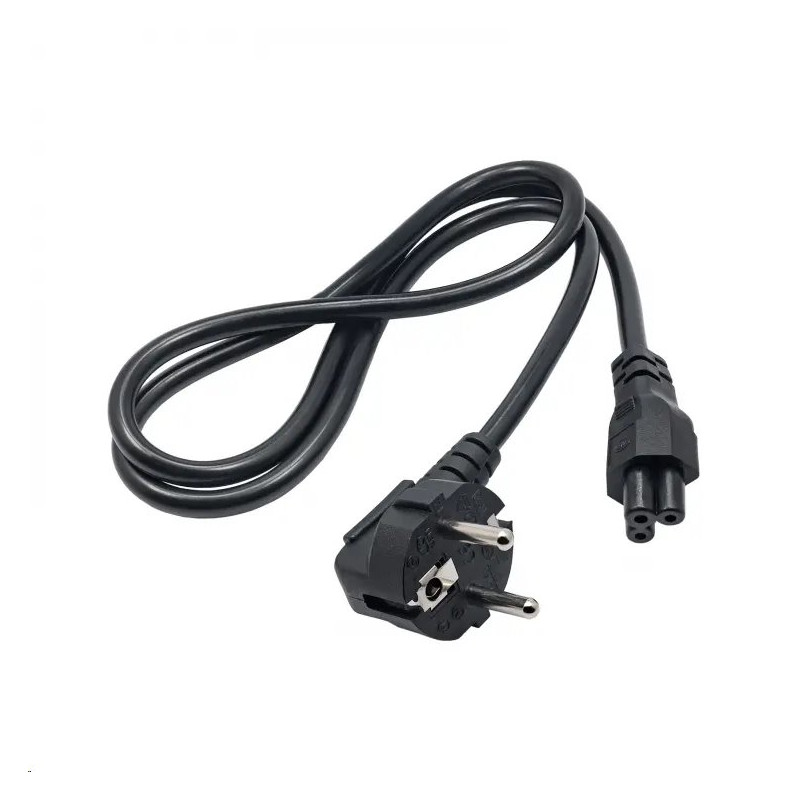 Akyga Kabel napájecí pro notebooky 250V/2.5A CEE 7/7/IEC C5, 1m