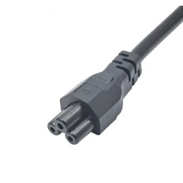 Akyga Kabel napájecí pro notebooky 250V/2.5A CEE 7/7/IEC C5, 1m