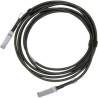 Nvidia Mellanox Technologies 0,5M Passive Copper Cable Ib EDR Upto 100GB/S QSFP28 Black 30AWG