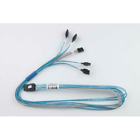 SUPERMICRO 70CM IPASS (SFF-8087) TO 4 SATA DATA/SB CROSS OVER