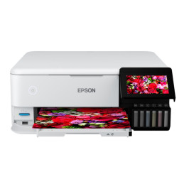 Epson EcoTank L8160 A4 color MFP, foto tlac, potlac CD/DVD, duplex, USB, LAN, WiFi, iPrint
