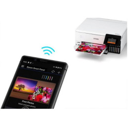 Epson EcoTank L8160 A4 color MFP, foto tlac, potlac CD/DVD, duplex, USB, LAN, WiFi, iPrint
