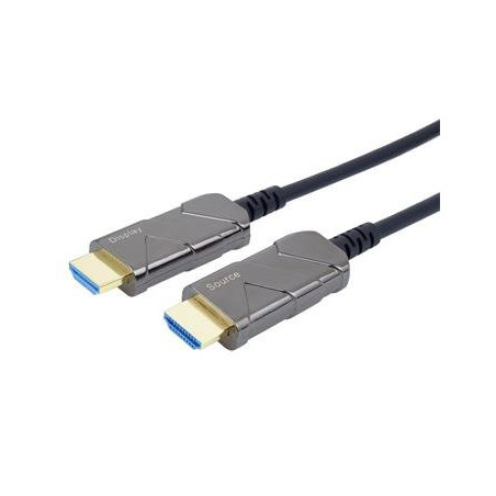 PremiumCord Ultra High Speed HDMI 2.1 optický fiber kabel 8K@60Hz,zlacené 25m