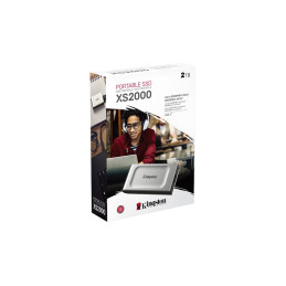 Kingston externí SSD 2000GB XS2000 (čtení/zápis: 2000/2000MB/s)