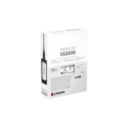 Kingston externí SSD 2000GB XS2000 (čtení/zápis: 2000/2000MB/s)