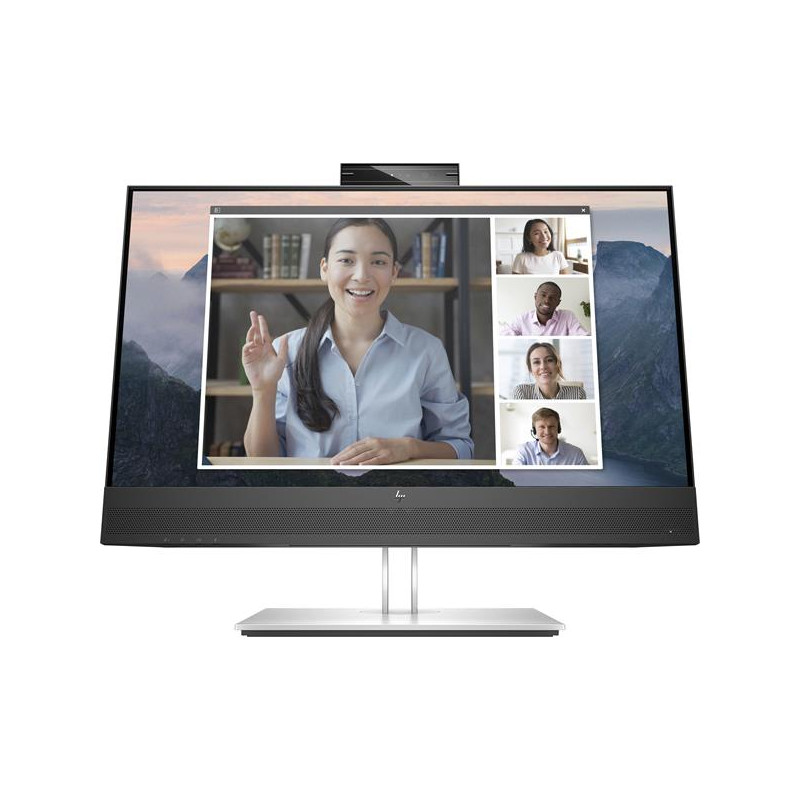 HP E24mv G4, 23.8/IPS, 1920x1080/60Hz, 1000:1, 5 ms, 250cd, VGA/DP/HDMI, 3-3-0, pivot/repro