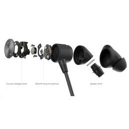 Logitech Zone Wired Earbuds UC - GRAPHITE - EMEA