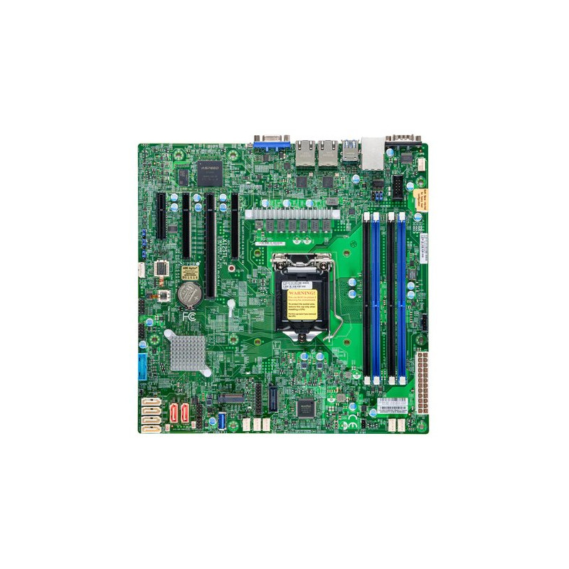 SUPERMICRO MB LGA1200 (Xeon E-2300), C252, 4xDDR4, 6xSATA3, M.2, 4xPCIe4.0 (x8, 2 x4, x2), VGA, 2x LAN, IPMI