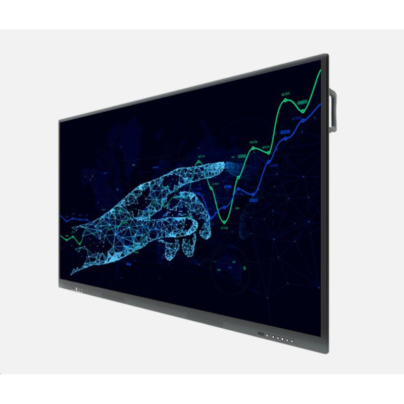 Prestigio Solutions MultiBoard 75" Light Series, UHD 3840x2160 / 20point MT/ CPU ARM / RAM 3GB / ROM 32GB / Android 8.0