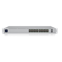 Ubiquiti Switch L3 UniFi Professional USW-Pro-24-PoE, 24-Port Gigabit, 2x 10Gb SFP+, PoE 802.3bt, PoE budget 400W
