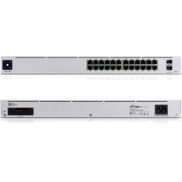 Ubiquiti Switch L3 UniFi Professional USW-Pro-24-PoE, 24-Port Gigabit, 2x 10Gb SFP+, PoE 802.3bt, PoE budget 400W