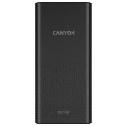 CANYON Power Bank PB-2001, 20000mAh, černá