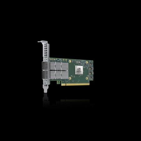 Nvidia Mellanox ConnectX-6 Dx EN adapter card, 100GbE, Dual-port QSFP56, PCIe 4.0 x16, No Crypto, Tall Bracket