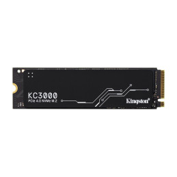 Kingston SSD 4096GB KC3000 PCIe 4.0 NVMe M.2 TLC (čtení/zápis: 7000/7000MB/s, 1M/1M IOPS)