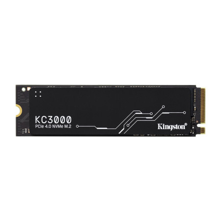 Kingston SSD 4096GB KC3000 PCIe 4.0 NVMe M.2 TLC (čtení/zápis: 7000/7000MB/s, 1M/1M IOPS)