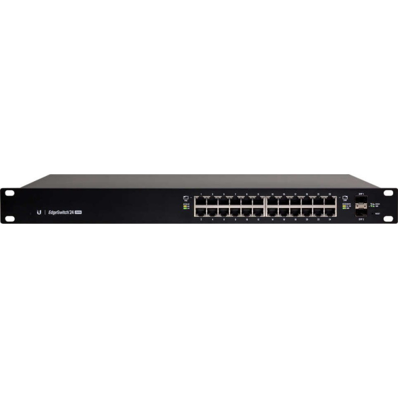 Ubiquiti EdgeSwitch ES-24-250W, 24x1000Mbps + 2xSFP, PoE/PoE+/PoE24V (250W)