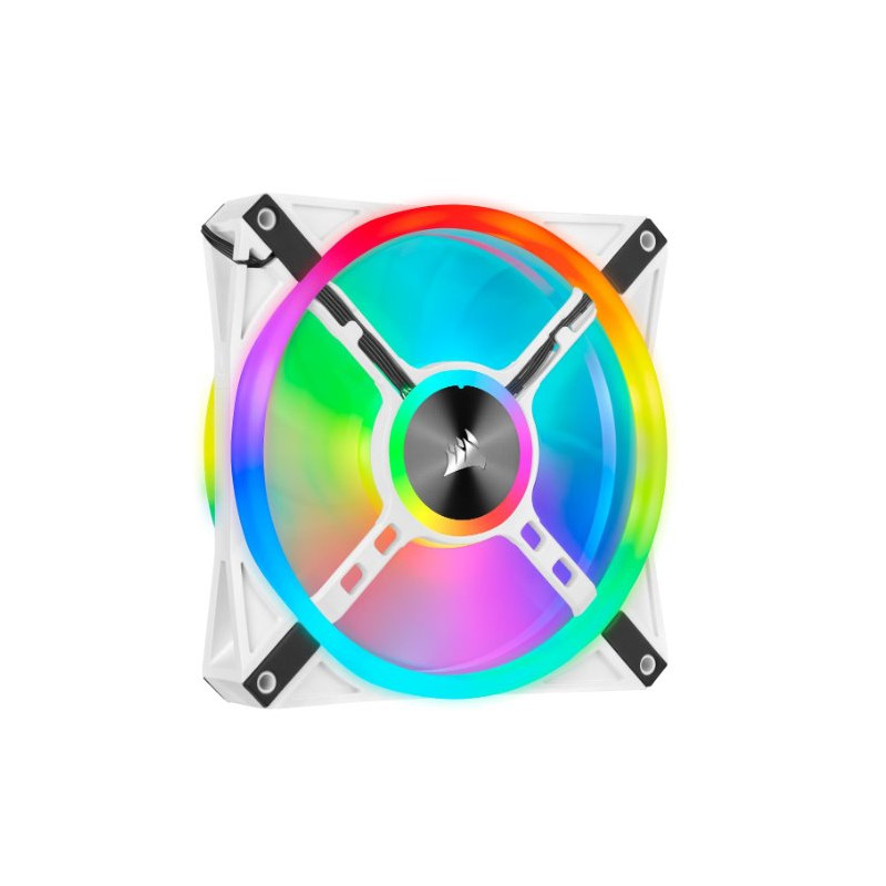 Corsair ventilátor QL Series QL140 RGB LED, 1x 140mm, bílá