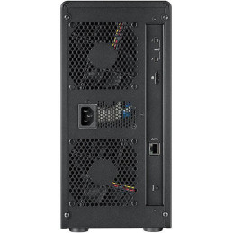 Areca Desktop RAID, 8x 3.5" HDD, 2x40Gb/s TB3 & USB-C, RAID 0/1/10/3/5/6/30/50/60, Single Disk, JBOD