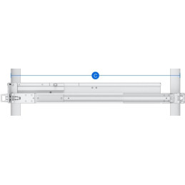 Synology Rail Kit Sliding RKS-02 (posuvné ližiny) pro Rackové modely NAS