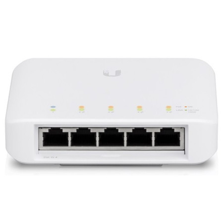 Ubiquiti Switch UniFi Compact Indoor/outdoor USW-FLEX, 5-Port Gigabit, 4x PoE-in / out