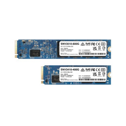 Synology SSD Enterprise M.2 NVMe SNV3410-400G, 400 GB, čtení/zápis: 3000/750 MB/s, M.2 2280