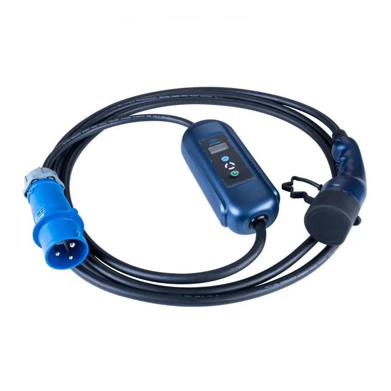 Akyga Kabel pro elektromobily CEE 3-pin Type2 LCD 32A 5m