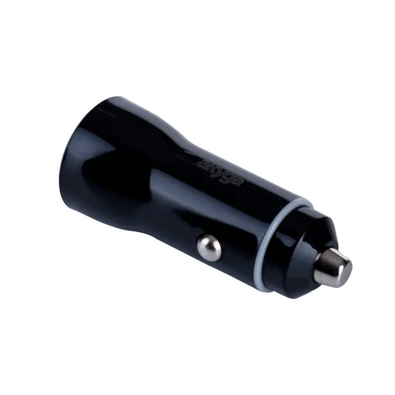 Akyga USB nabíječka do auta USB-A + USB-C PD 5-12V / max. 3A 36W Quick Charge 3.0