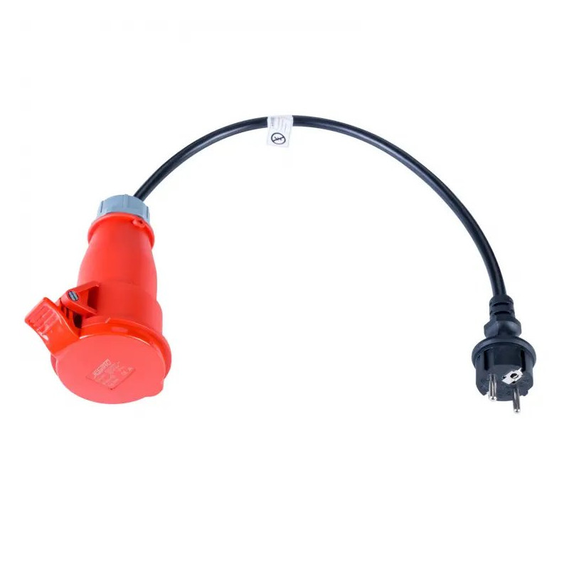 Akyga Adaptér CEE 7/7 230V/16A na CEE 5-pin 50cm