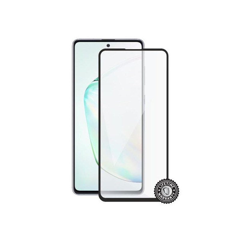 Samsung Screenshield SAMSUNG Galaxy Note 10 Lite Tempered Glass protection (full COVER black)