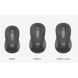 Logitech Signature M650 L Wireless Mouse - GRAPHITE - EMEA