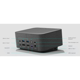Logitech Logi Dock - GRAPHITE - EMEA - MS TEAMS