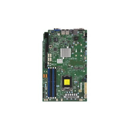 SUPERMICRO MB 1xLGA1151 (Xeon E3-21xx,i3), C246, 4xDDR4, 6xSATA3, 2xM.2, 2xPCIe3.0 (x16/x4), VGA, 2x LAN,IPMI
