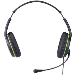GENIUS headset HS-400A, 2x 3,5 jack, redukce na single jack