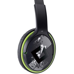 GENIUS headset HS-400A, 2x 3,5 jack, redukce na single jack