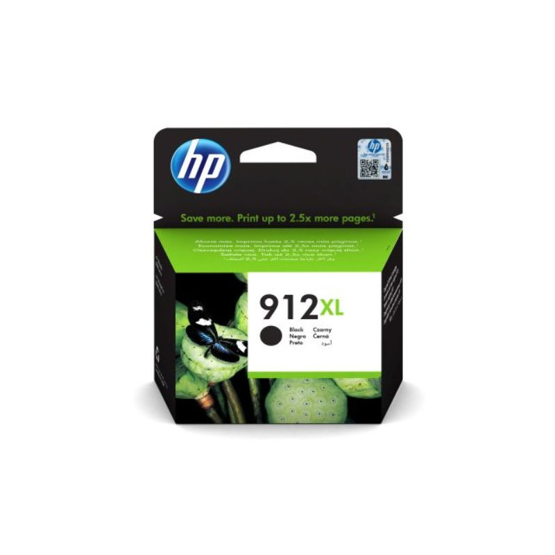 HP 912XL High Yield Black Original Ink Cartridge