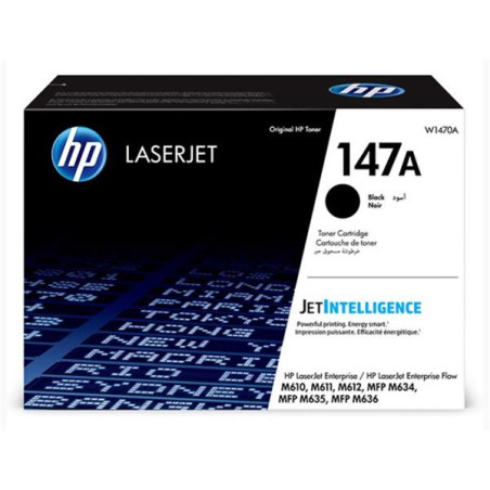 HP originál toner W1470A, black, HP 147A