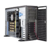 SUPERMICRO Tower/4U Workstation 1x LGA4189, iC6211, 16x DDR4, 8x HS (3,5"), 2x2200W (titanium), 1Gb+10GbE, IPMI