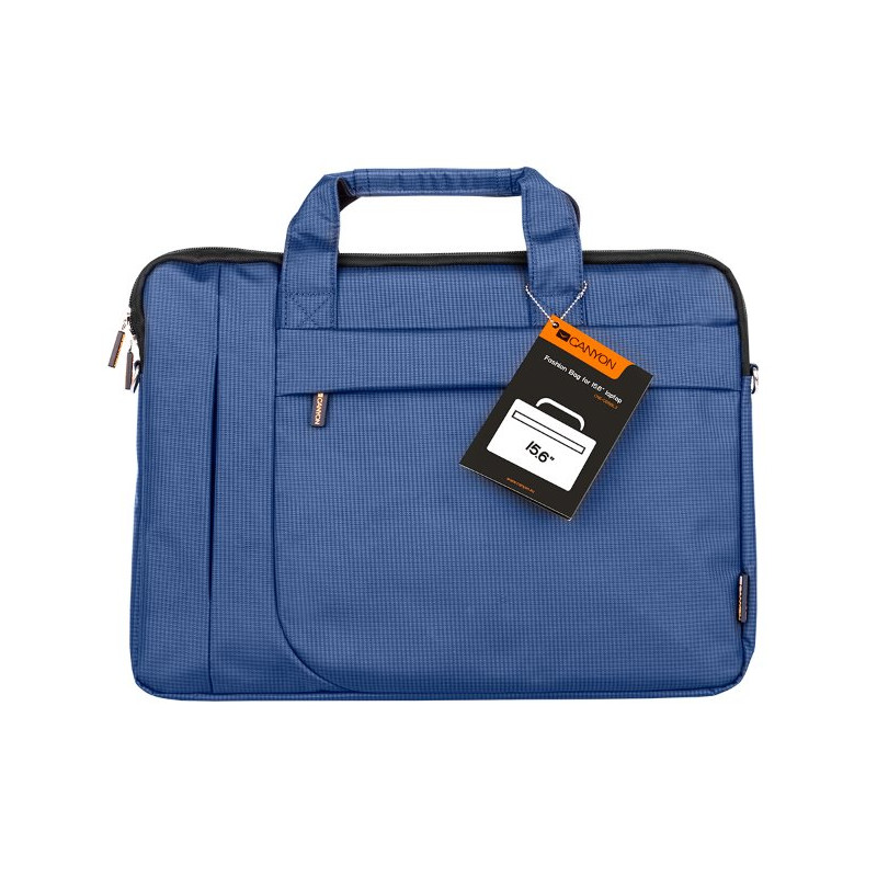 CANYON B-3 elegantní taška na notebook do velikosti 15,6", tmavě modrá