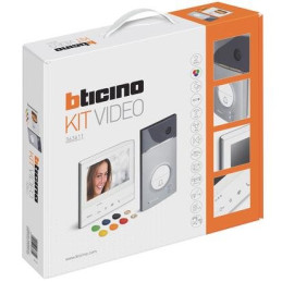 LEGRAND domovní dotykový video telefon bticino, sada pro 1 byt - CL300 + Linea 3000 video se čtečkou el.čipů