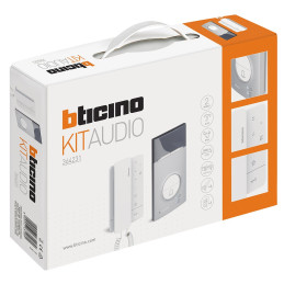 LEGRAND domovní audio telefon bticino, sada pro 1 byt - handset STD HS + Linea 3000 audio