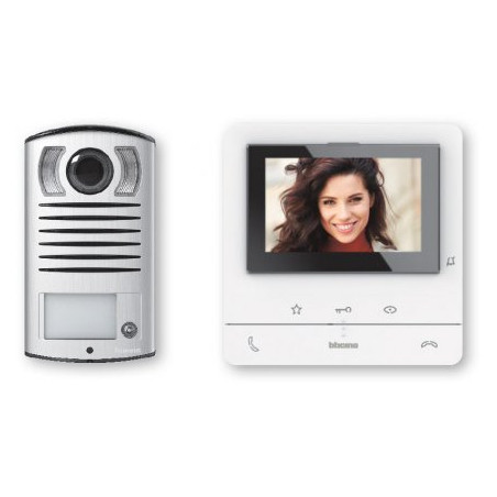 LEGRAND domovní video telefon bticino, sada pro 2 byty - 2x CL100 BAS + Linea 2000 video