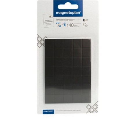 Magnetoplan Takkis self-adhesive magnets 15 x 15 mm (140pcs)