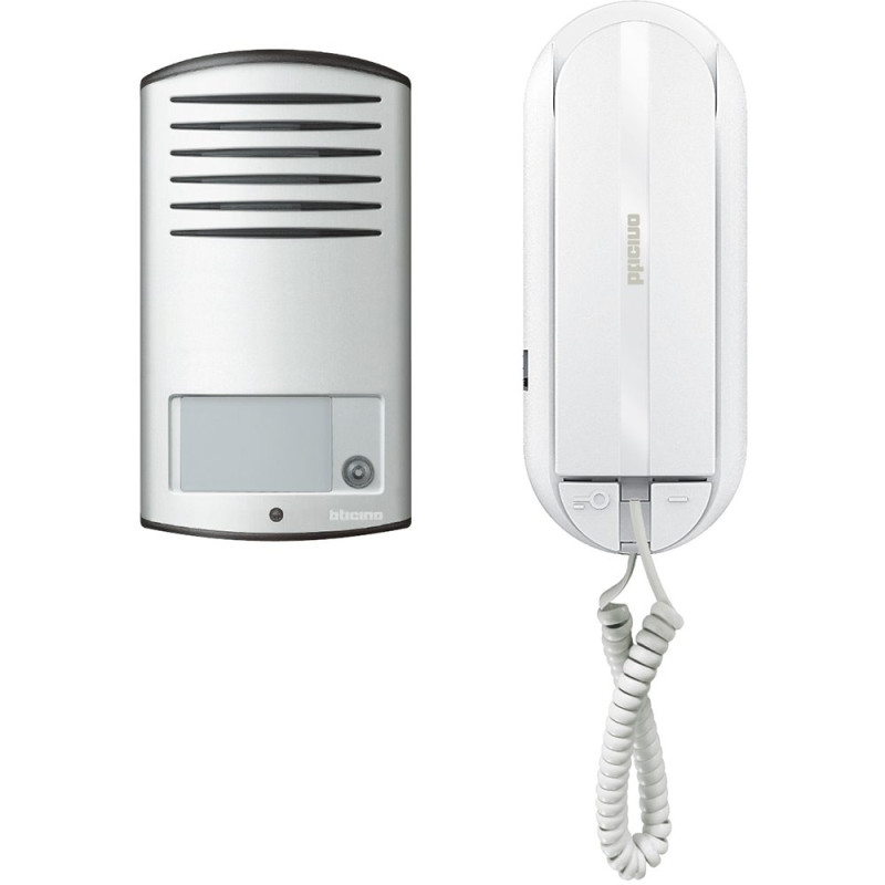 LEGRAND domovní audio telefon bticino, sada pro 1 byt - SPRINT L2 + Linea 2000 audio
