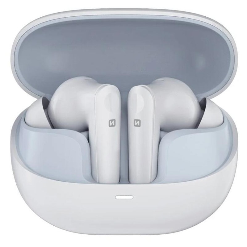 Swissten bluetooth anc sluchátka focus bílá