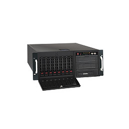 SUPERMICRO Tower/4U 8x 3,5" HS SAS/SATA, 2x 5,25", 1x 5,25" pro 3,5", 1200W (80PLUS Platinum), superquiet
